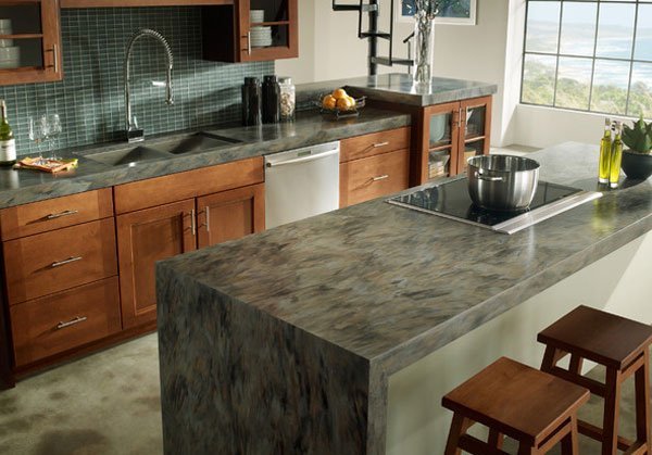 Corian Industrial Style Work Top
