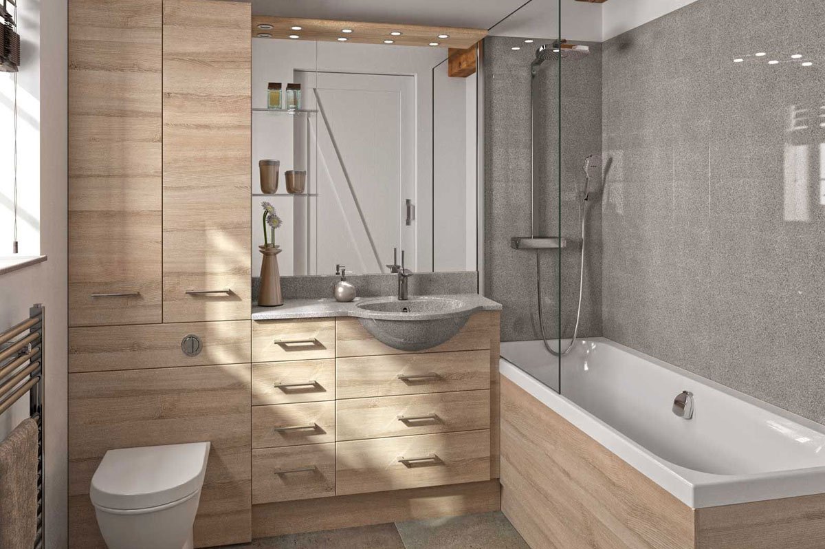 Fitted Hi-Line Bathroom Units