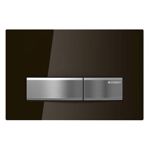 Sigma50 Flush Plate Umber Glass