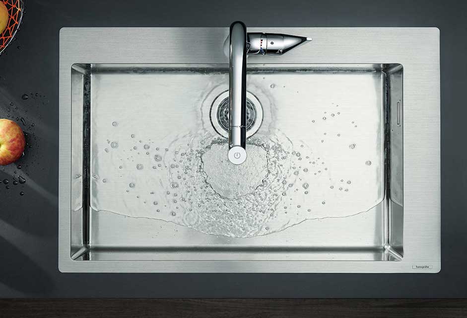 Hansgrohe Stainless Steel Kitchen Sink